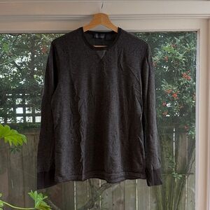 Black and Gray Striped T-Shirt